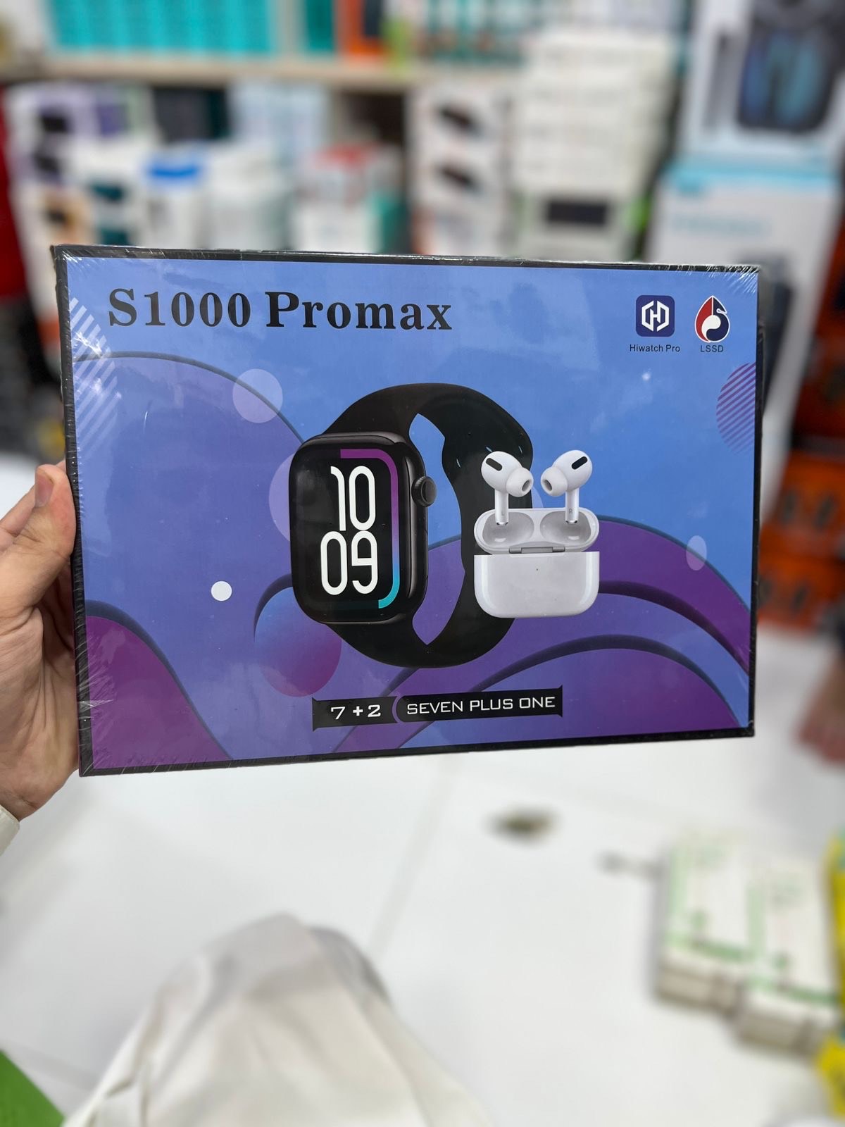 S1000 Pro Max – Smartwatch & AirPods Combo