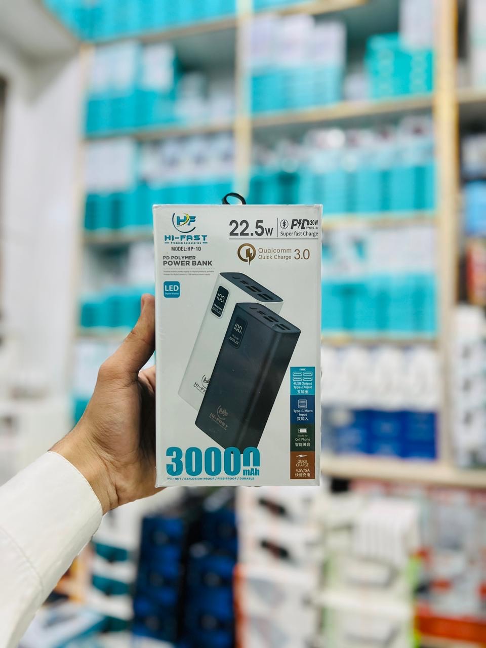 Hi-Fast PowerMax 30K – Ultra Fast Charging
