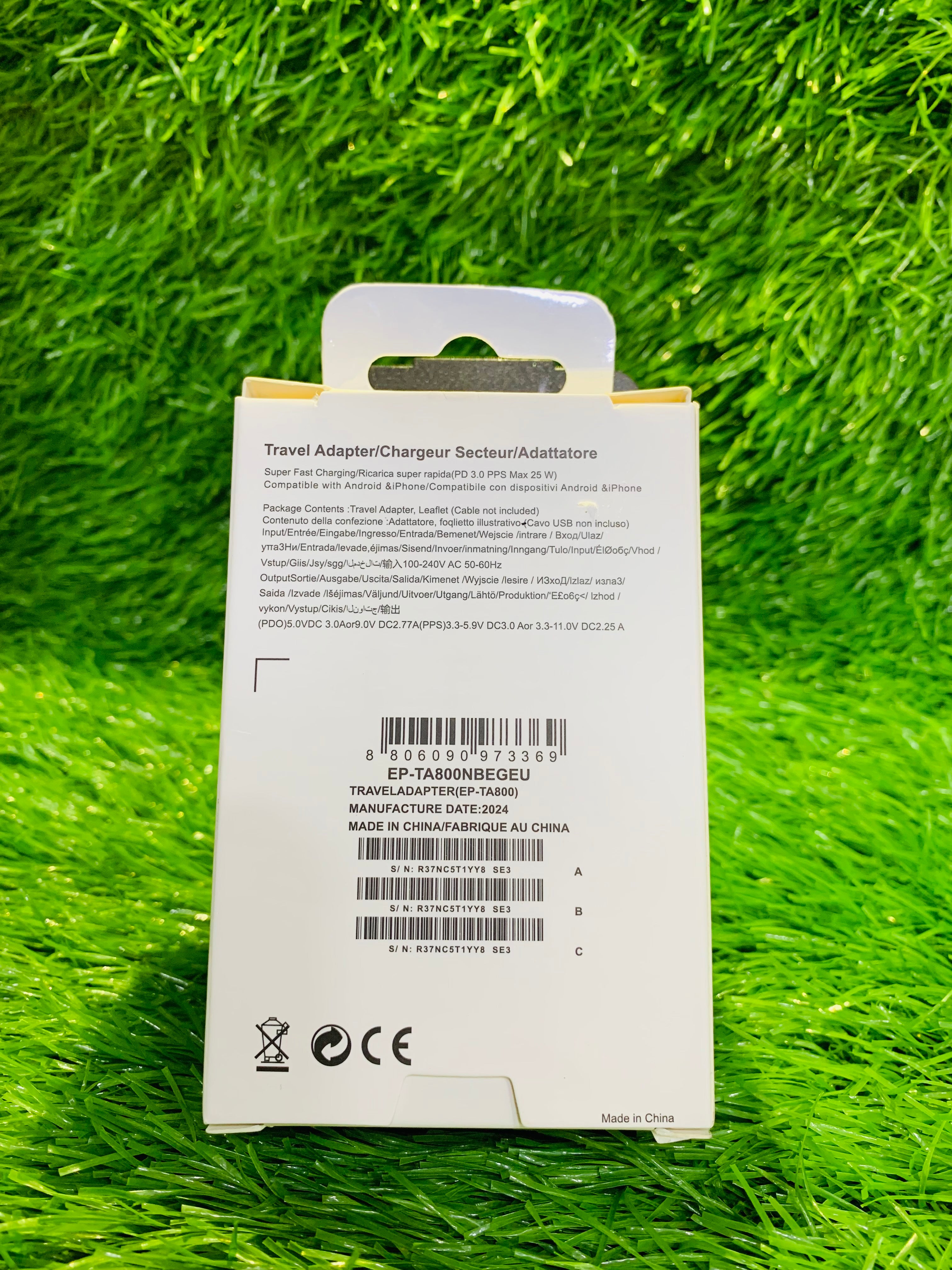 Samsung 25W Fast Charger OEM – Original Adapter