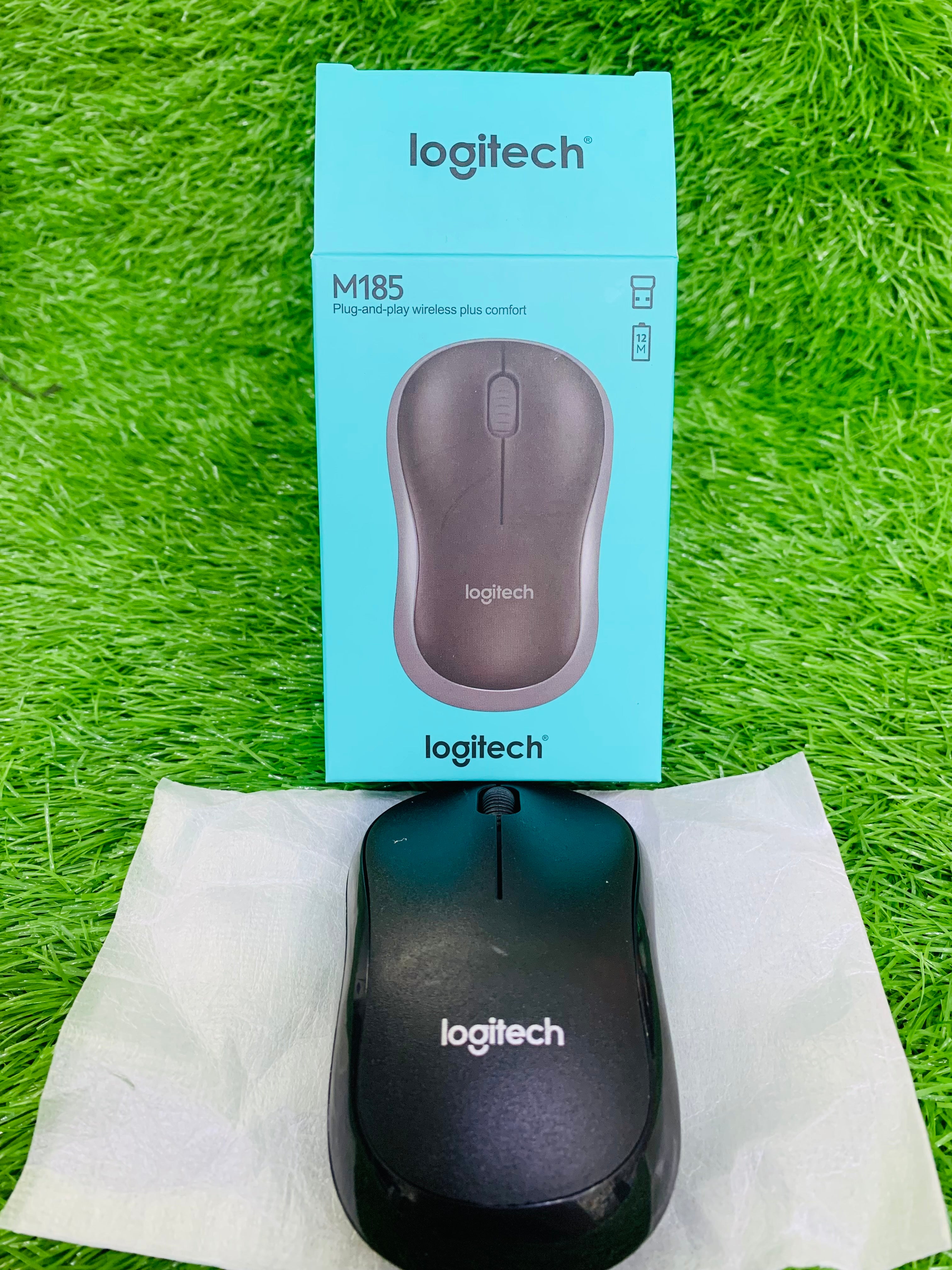 Logitech M185 Wireless Mouse – Compact & Plug‑and‑Play