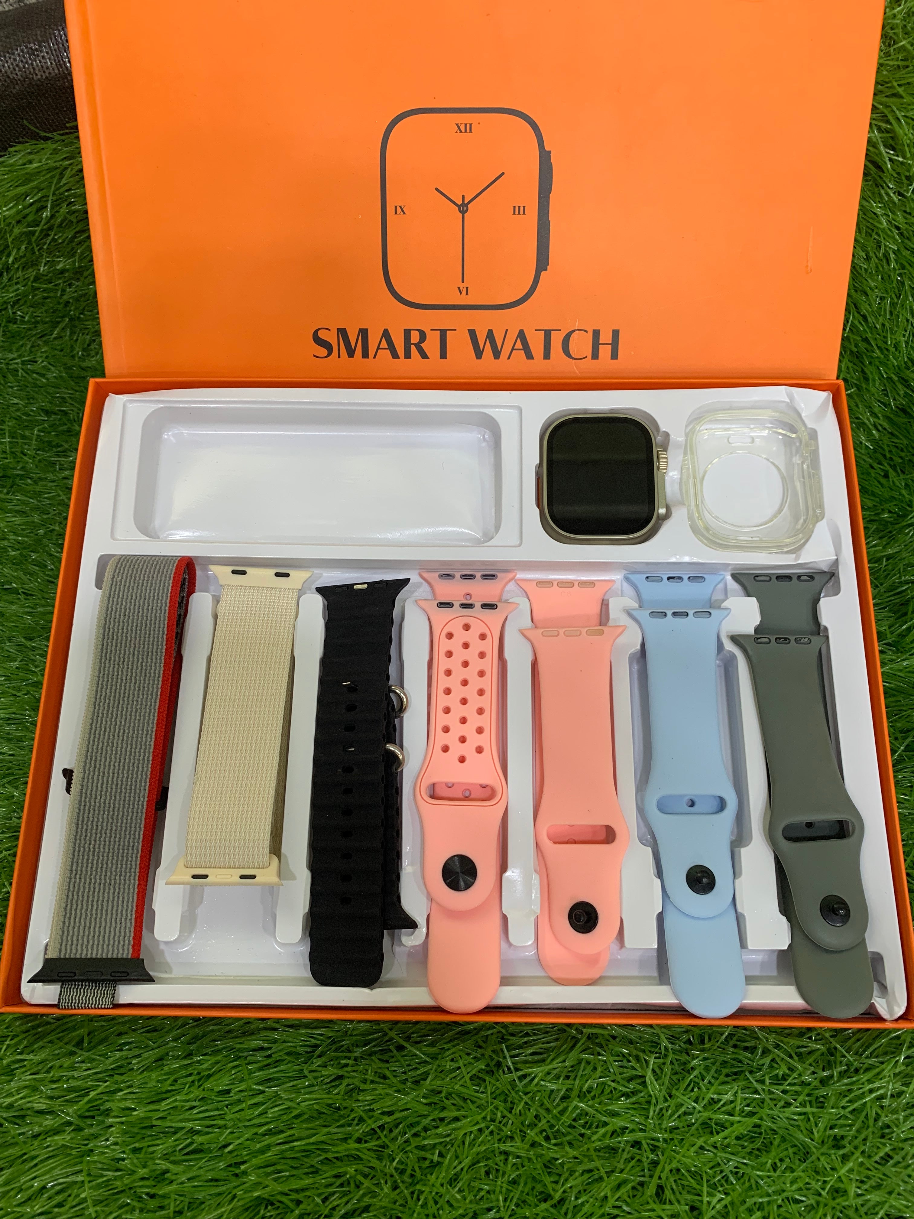 Ultra 2 S100 with 7 Straps – All-in-One Smartwatch Bundle